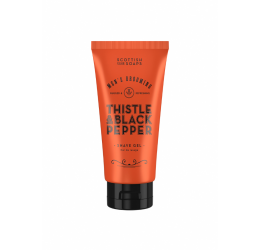 Scottish Fine Soaps Thistle & Black Pepper Shaving Gel Tube 150ml