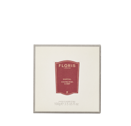 Floris Santal Shaving Bowl & Soap packaging
