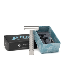 Rex Sentry Slant Stainless Steel Safety Razor