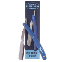 The Bluebeards Revenge Cut Throat Razor - with packaging