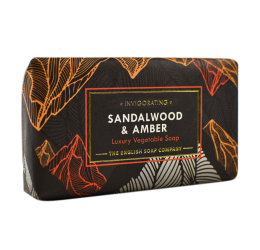 The English Soap Company Radiant Sandalwood & Amber Soap Bar