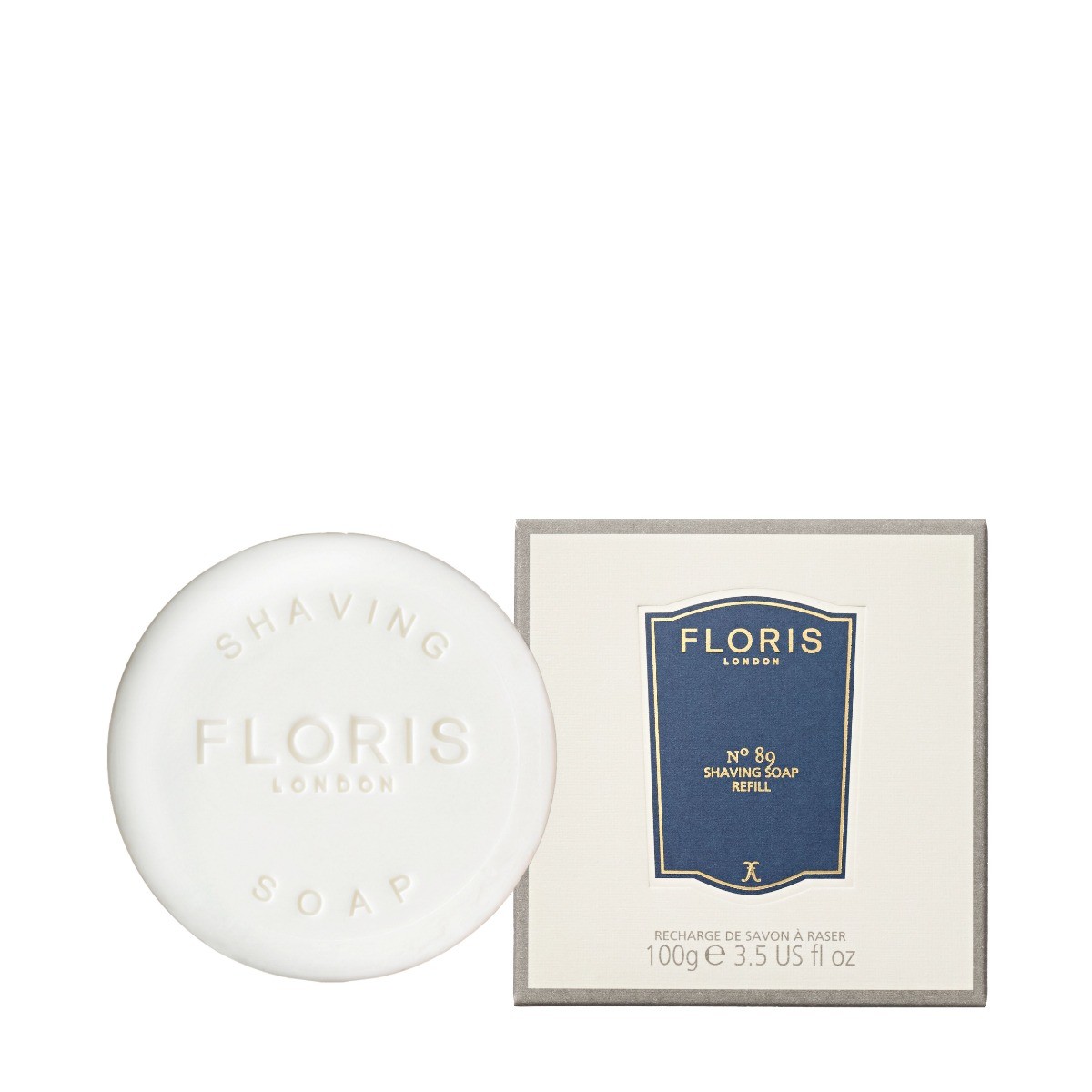 Floris No. 89 Shaving Soap Refill 100g F31984