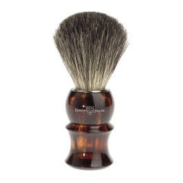 Edwin Jagger 81P13 Imitation tortoiseshell shaving brush (Pure Badger)