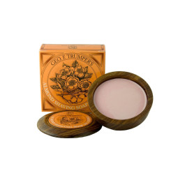 Geo F Trumper Almond Shaving Soap (Wooden Bowl)