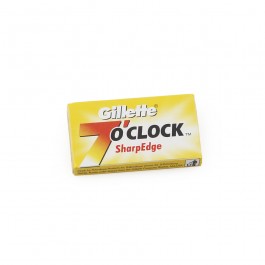 Gillette 7 O'Clock SharpEdge DE Razor Blades