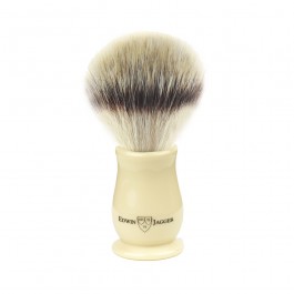 Edwin Jagger Chatsworth Ivory Shaving Brush (Synthetic Silvertip)