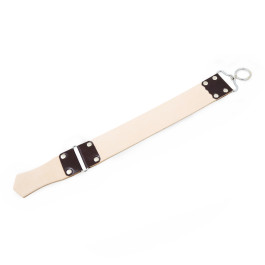 All Leather Razor Strop With Handle