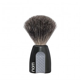 Nom Erik Pure Badger Shaving Brush (Black)