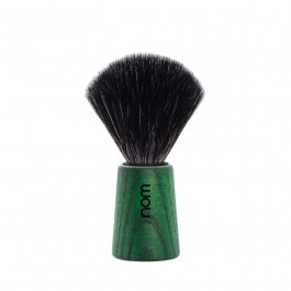 Nom Theo Green Ash Shaving Brush (Black Synthetic)