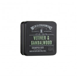 Scottish Fine Soaps Vetiver & Sandalwood Shampoo Bar 100g