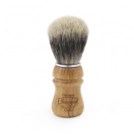 Semogue Owners Club Cherry Wood Silver Tip Shaving Brush