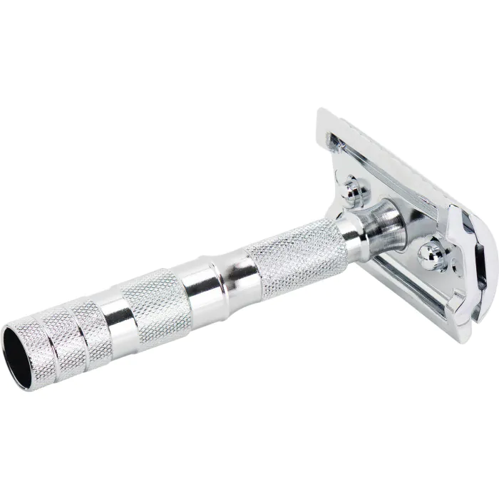 Merkur 933C Travel Razor in Leather Case