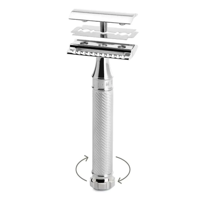Muhle R89 Twist DE Razor (Closed Comb)