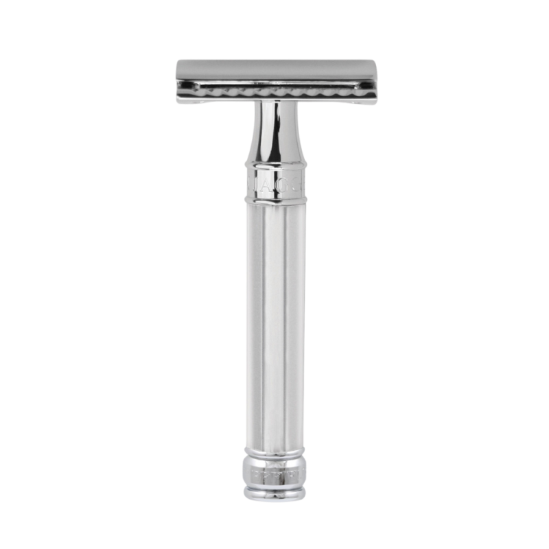 Edwin Jagger DE89 Double Edge Safety Razor Octagonal Chrome