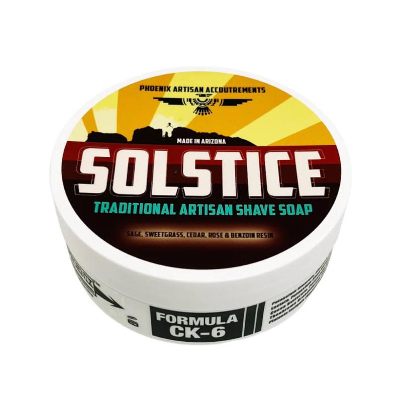 Phoenix Artisan Accoutrements Solstice CK6 Shaving Soap 113g